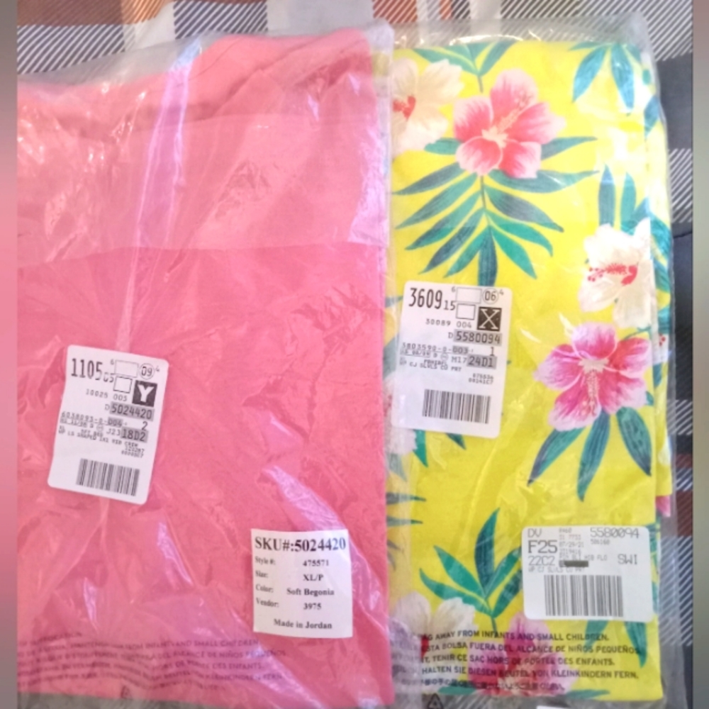 2 Lands End tops New in Pkg